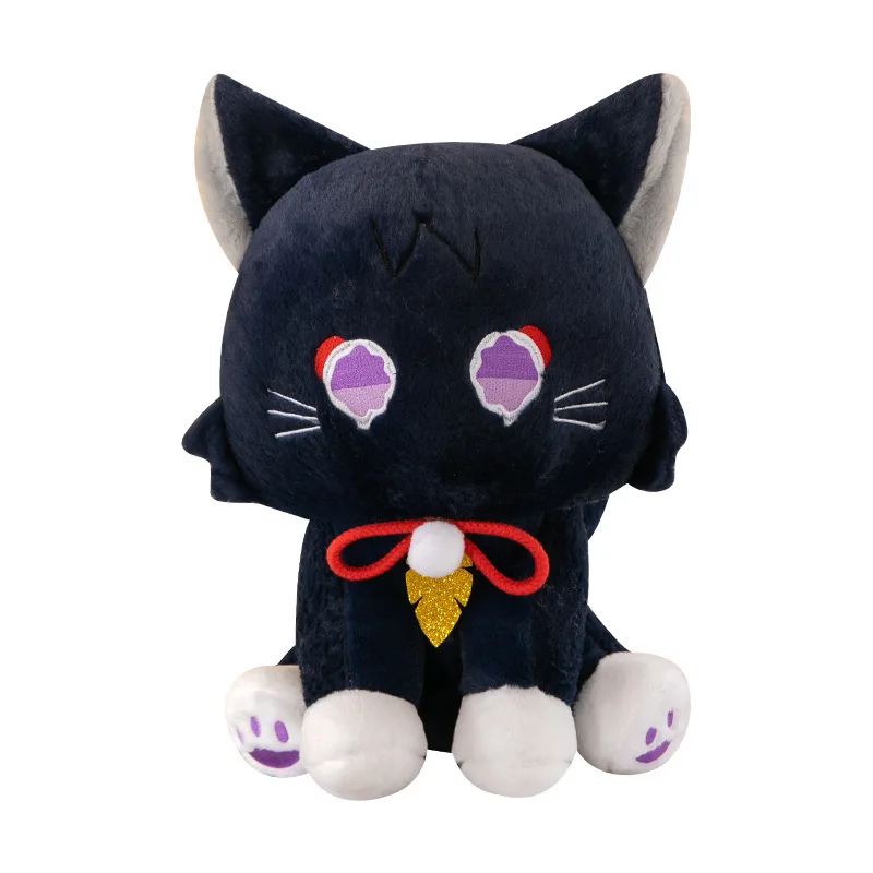 Nouveau jouet en peluche chat moelleux Kawaii, Animal en peluche de Style animé mignon pour cadeau de noël, parfait pour les garçons et les filles, doux et accrocheur