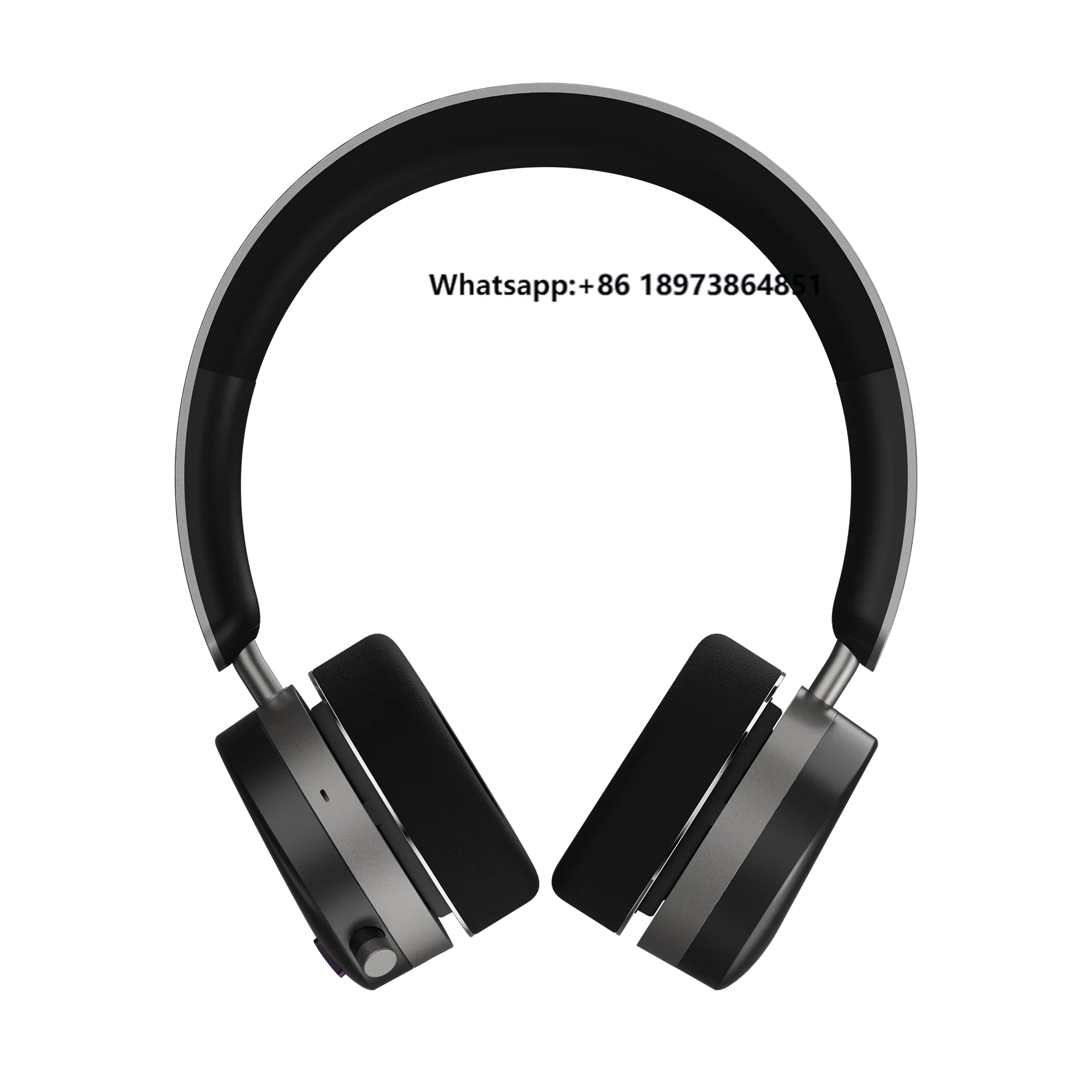 

High-end AH80 CVc Noise Cancellation Wireless Charging 3.5mm Audio Cable Business Bluetooth Headset