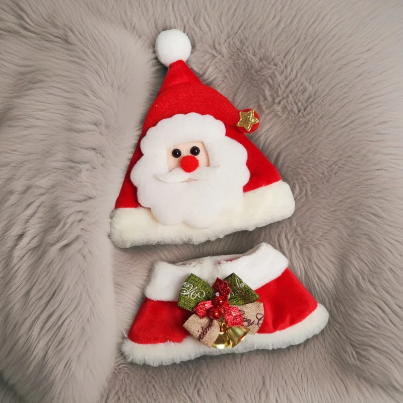 جديد في المخزون فقط الملابس Labubu عيد الميلاد سلسلة أفخم تغيير ملابس الأطفال ملابس عطلة المشهد الديكور هدايا لطيف