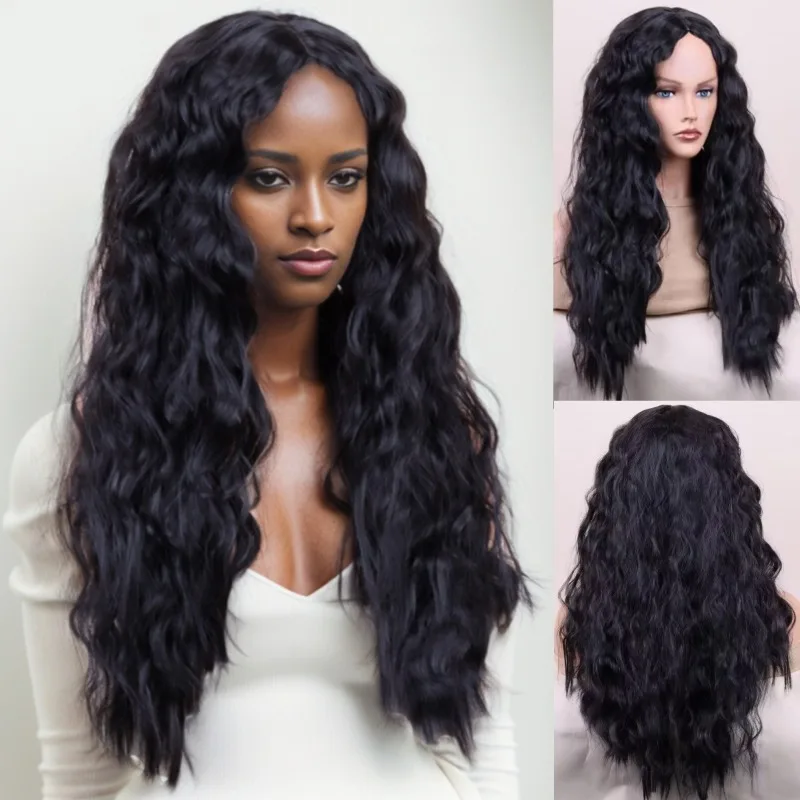 الكرة مساء اللباس مباراة سيدة موجة الشعر الطويل أداء الملهى أغطية الرأس الذرة الحرير شعر مستعار حزب المرأة الأفريقية شعر مجعد صغير