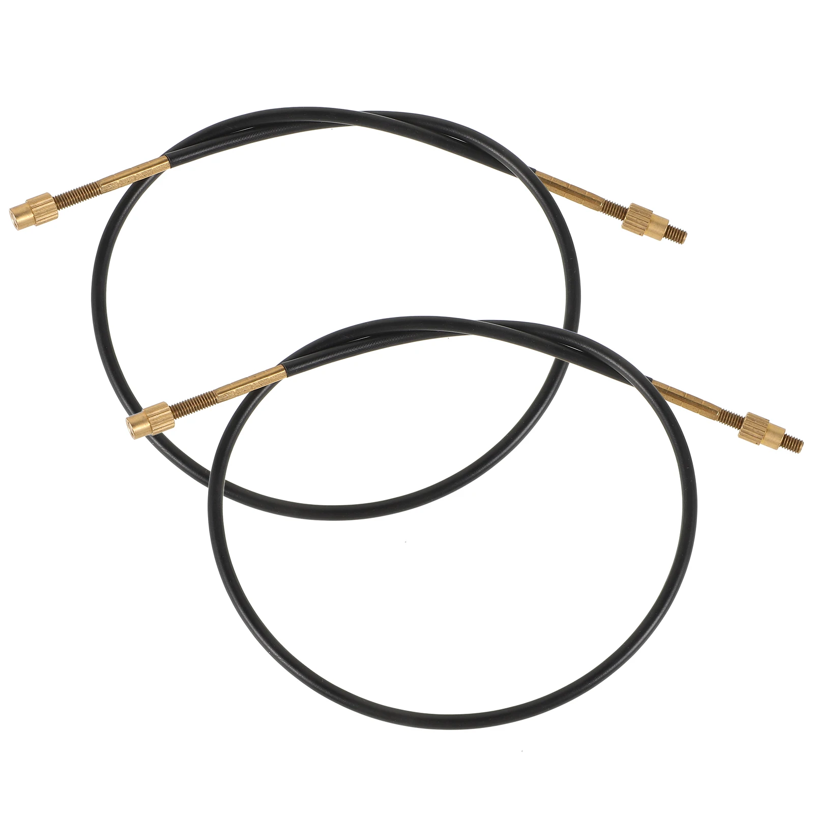 

2 Pcs Bass Tailpiece Rope Accessory Meter 4/4 Steel Wire Guitar Accessories Kit