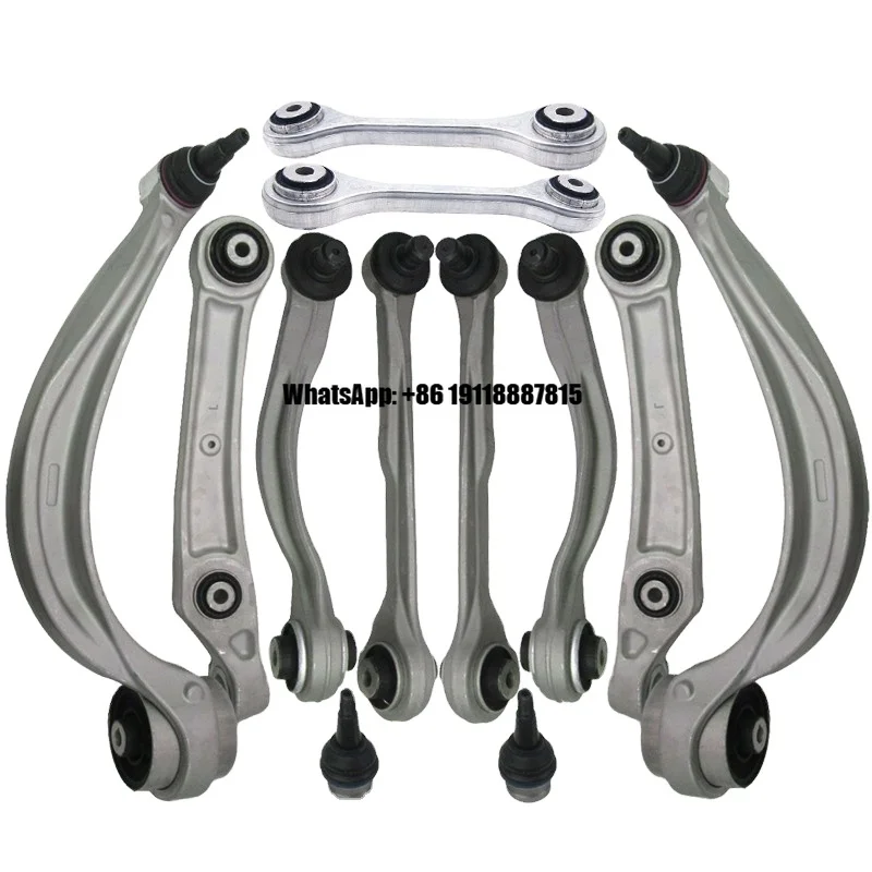 

High Quality Aluminum Alloy Swing Arm Car Suspension System Front Control Arm Kit for Audi A8 Suspension Arms