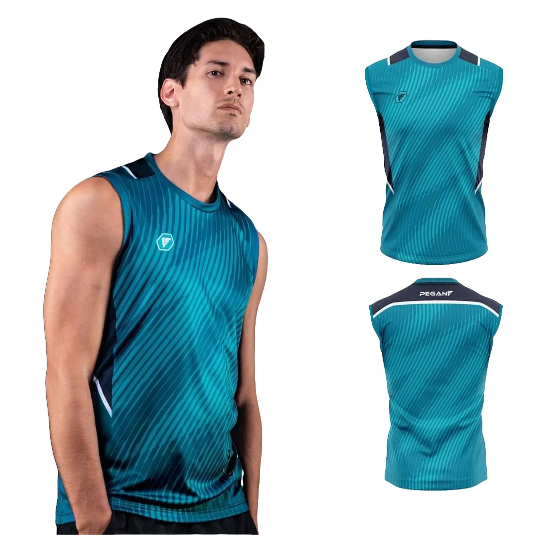 Sommer Herren Ärmelloses T-Shirt Fitness Training Herren Sportbekleidung Atmungsaktives Outdoor-Sport Basketball T-Shirt Tops