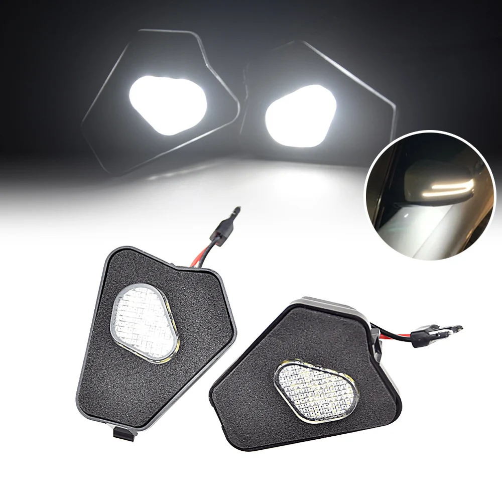 For Mercedes 190s W201 1982-1993 Led Under Side Mirror Puddle Lights For Mercedes CLA-Class Shooting Break X117 2015-2018