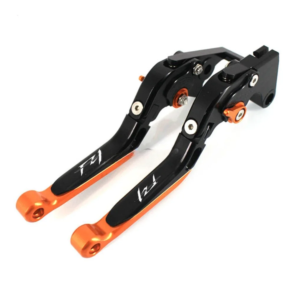 Motorcycle Accessories Folding Extendable Brake Clutch Levers LOGO FZ1 For YAMAHA FZ1 FZ 1 FAZER 2006-2015