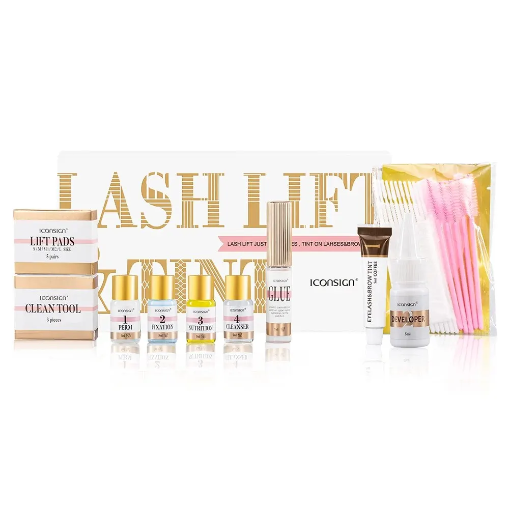 ICONSIGN Lash Lift And Brow Dye Tint Kit Lifting Wimpern Brow Lamination Lash Lifting Set Augen Makeup Tools