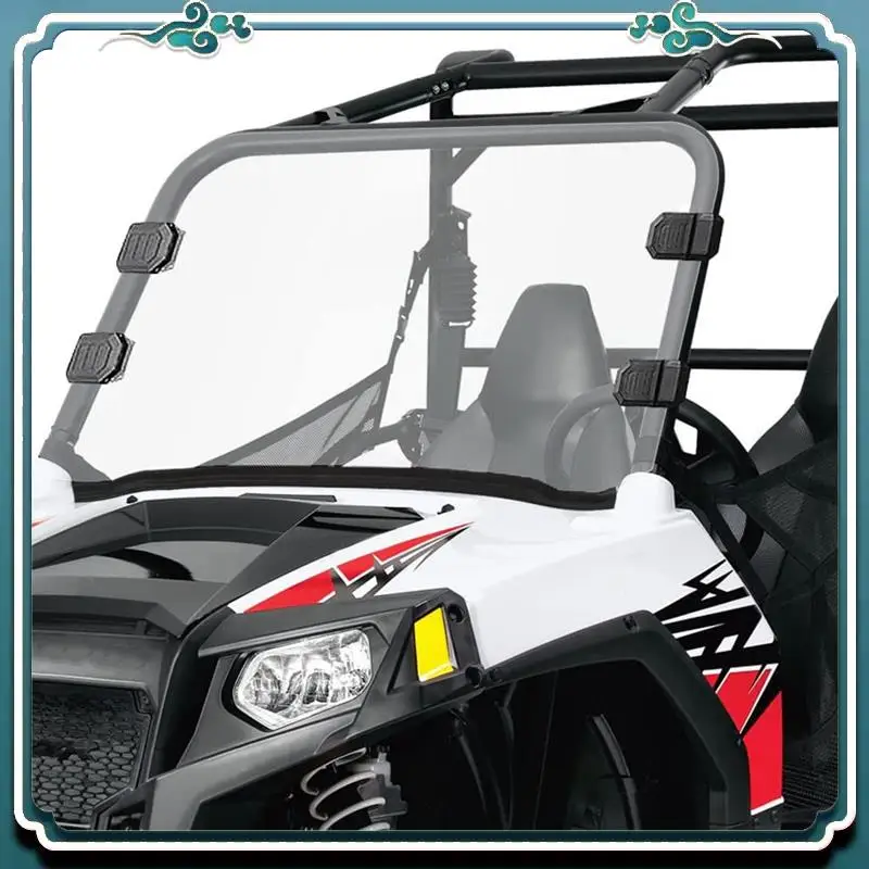 

Premium UTV Windshield Adjustable Mounting Clamp Kit For Polaris Ranger RZR, Can Am Maverick X3 Windshield Fixed Clamps Straps