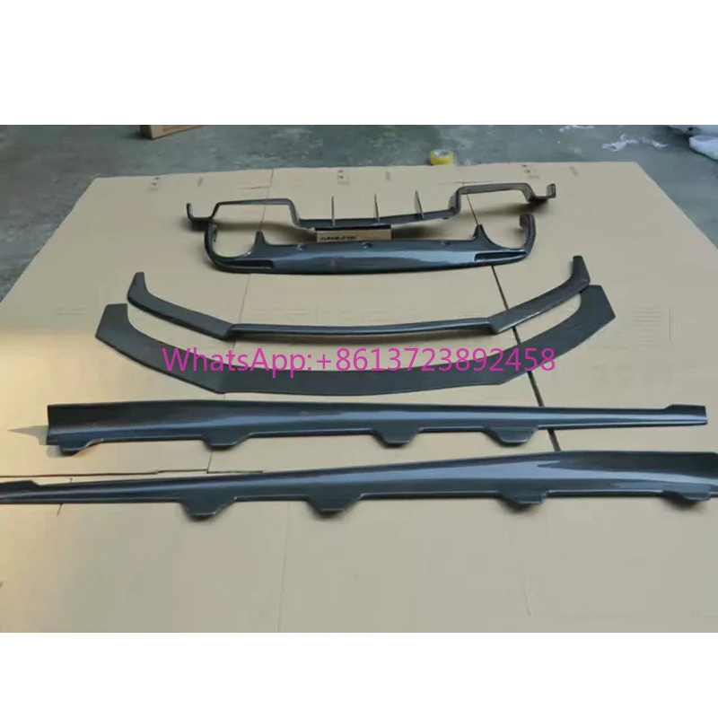 

SCIROCCO Carbon Fiber Body Kit Automotive Parts Front Lip Diffuser Side Skirt Spoiler Hood for Volkswagen 2009-2014