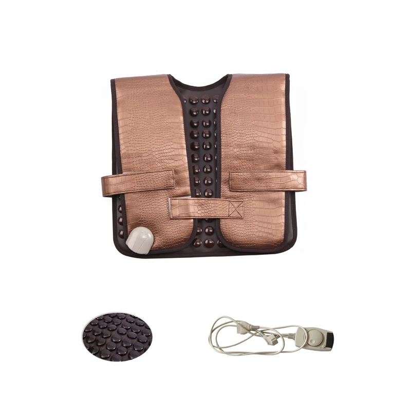 High Quality Salon Beauty New Arrival Tourmaline Mattress Body Warm Massage Pads Infrared Heating Jade Mat Jacket Belt