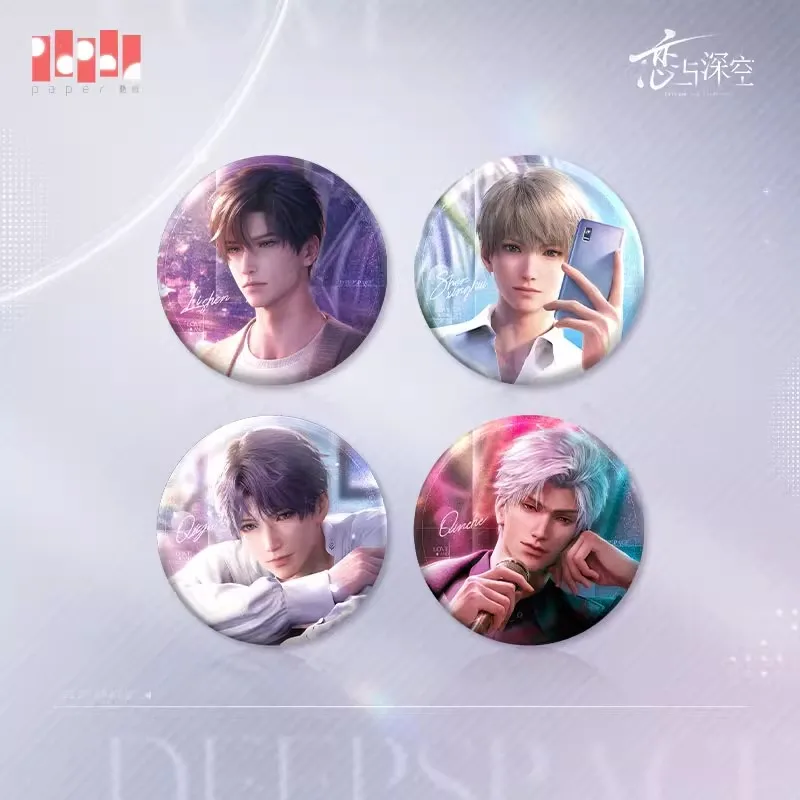 [Mejenzía oficial] en stock Juego Love and Deepspace XSpace Echo Zayne Xavier Rafayel Sylus Shikishi Insignia de hojalata