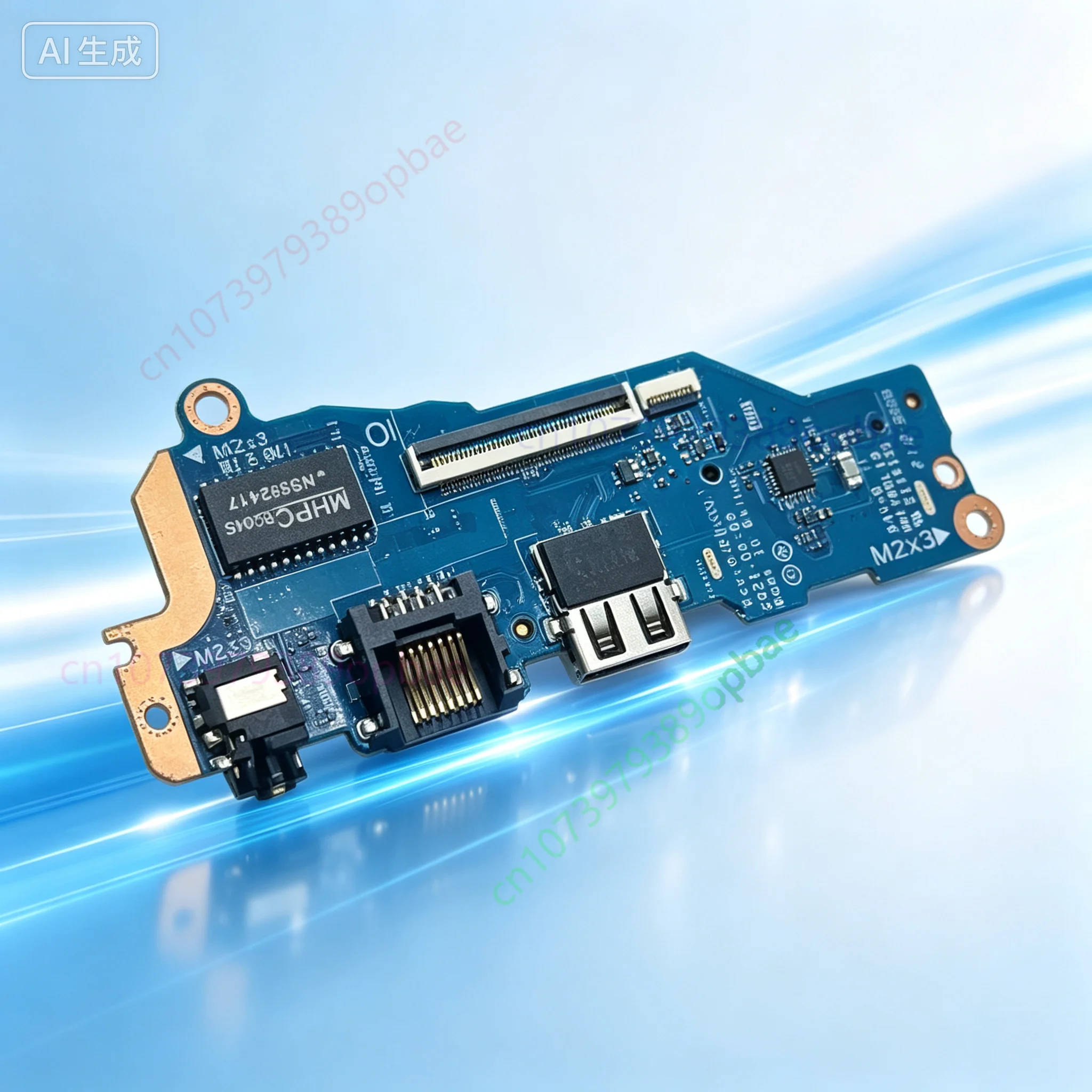 Spare for DELL 3510 3515 Audio Card Reader USB Board GDM5A LS-L244P