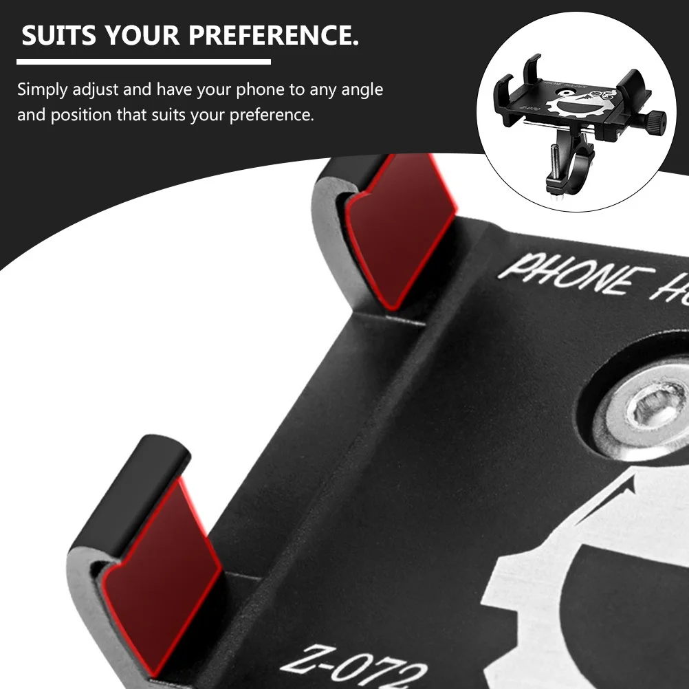 

1pc Anti-Shock Phone Holder Durable Fixed Support For Vertical Horizontal Mount Sturdy Cellphone Mount Car Holder Mobile Phone