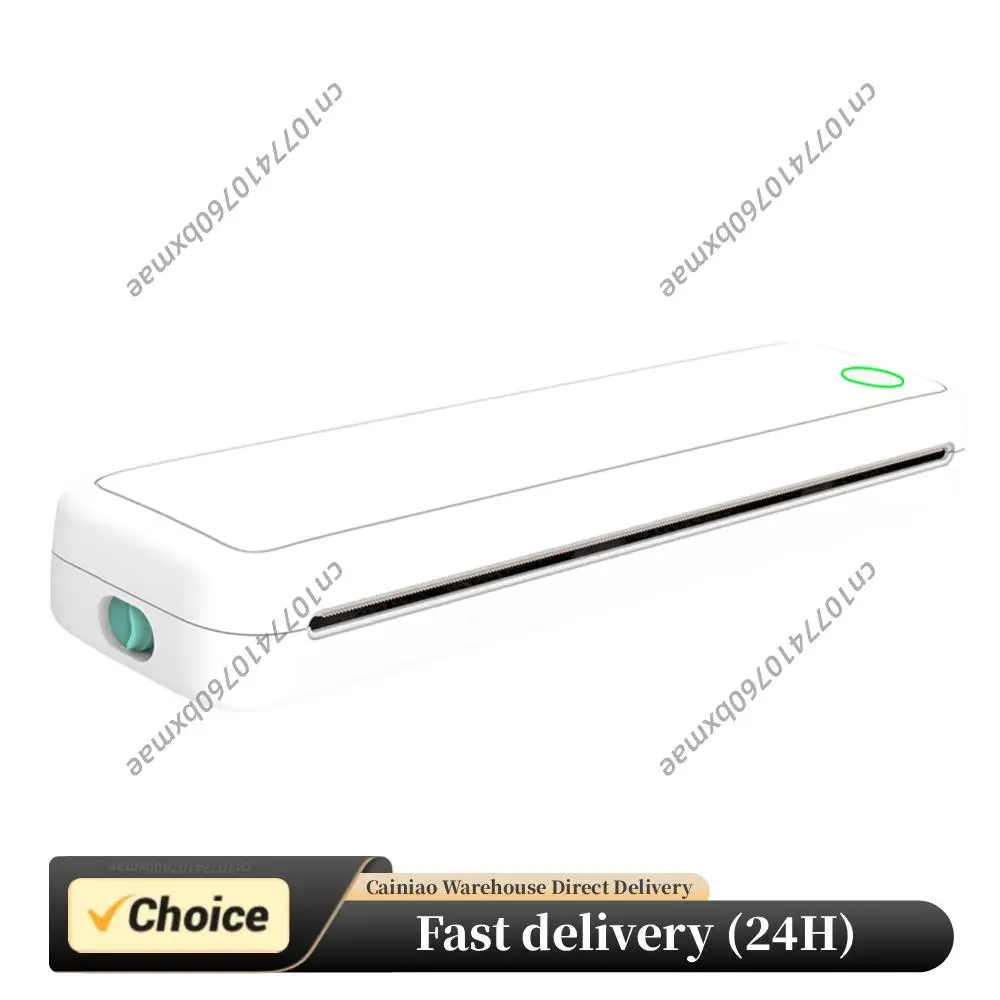 

Wireless Mobile Travel Printer Inkless Bluetooth-Compatible Document Printing Maker with Printing Paper Travel and Home Work Use