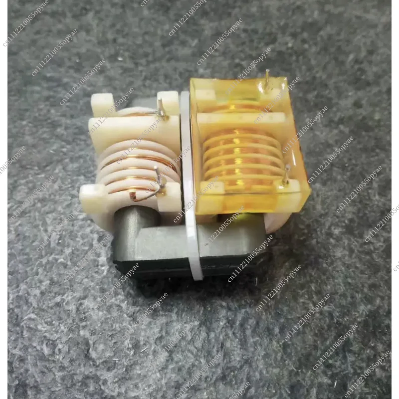 60W High Power Resin Potting Transformer 44 Ratio High Voltage Boost Coil 6+2 Slots 4 Pin Foldable