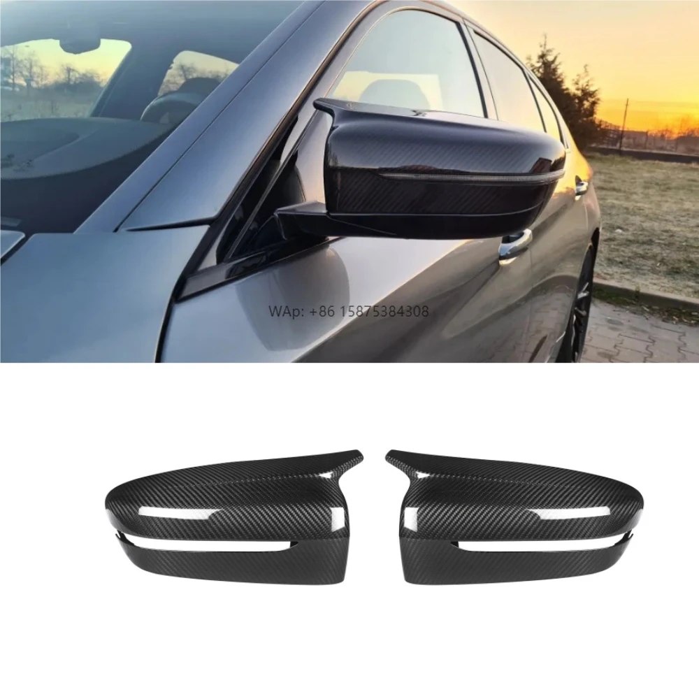 

For G30 Mirror Cover M Style Dry Carbon Fiber for 3 4 5 7 8 Series LHD 2016+ G38 G20 G28 G11 G12 G14 G15 G16 G22 G23 G42