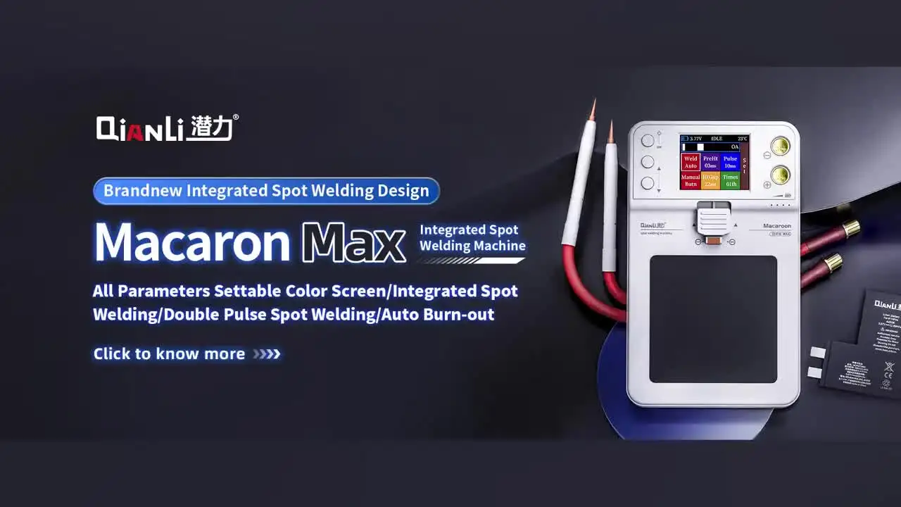 ポータブルスポット溶接機 マカロンマックス 携帯電池対応