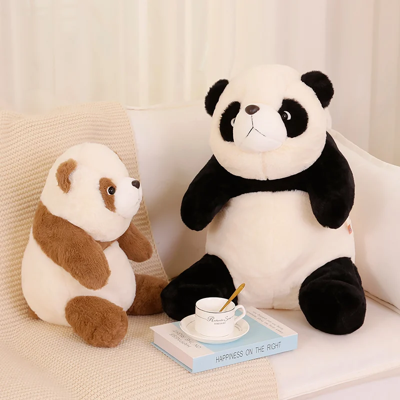 25/40/45/55cm Cute Round Fatty Panda Plush Toy Kawaii Stuffed Animals Panda Plushies Doll Anime Soft Kids Toys for Girls Gifts