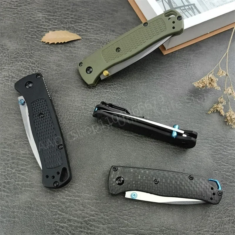 BM 535 533-3 EDC Folding Pocket Knife CPM-S30V Blade Nylon Fiber / Carbon Fiber Handle Outdoor Camping Hiking Tools Gift