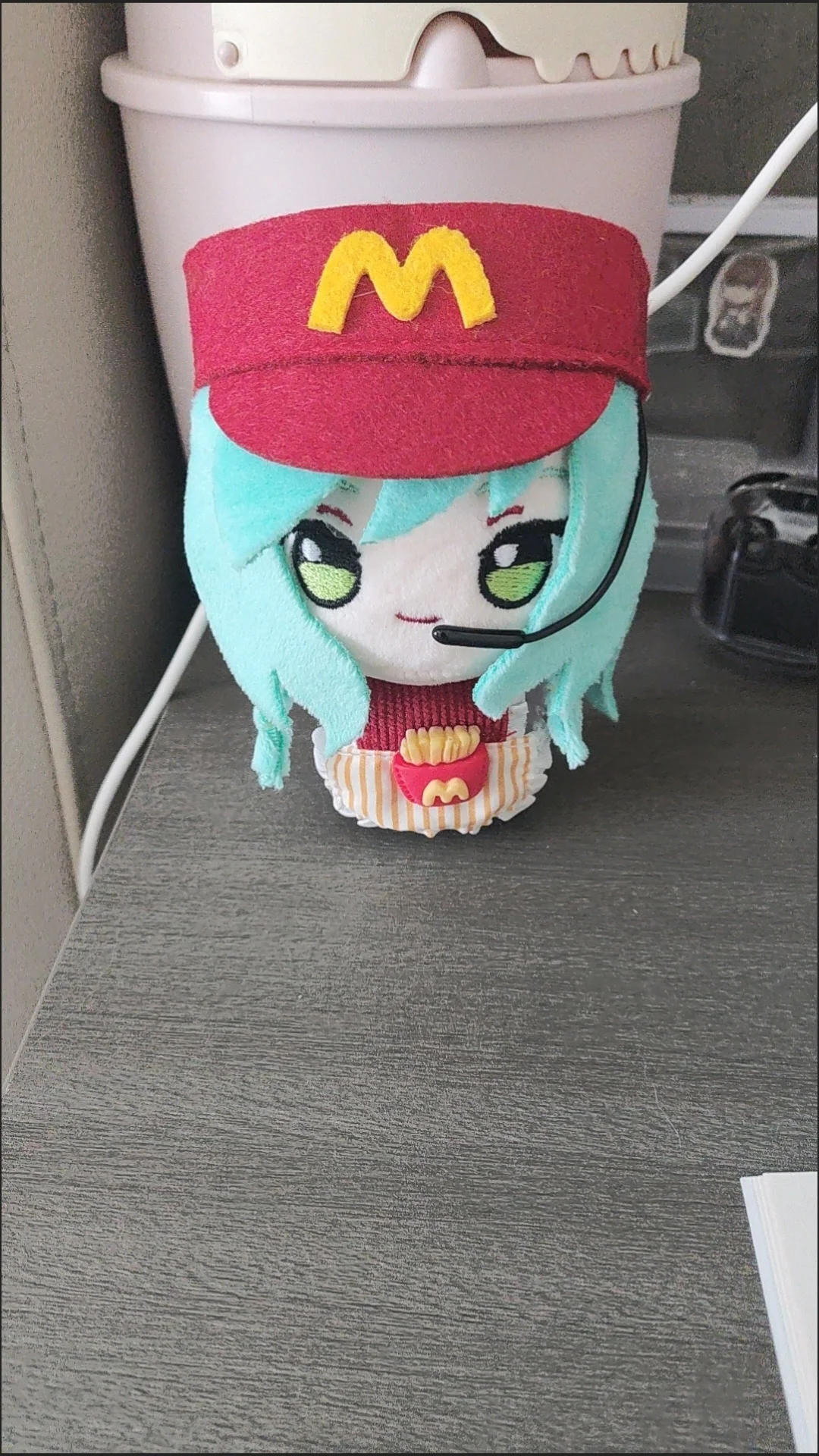 10cm Hinata Hikawa Urocza Bawełniana Lalka z Nadrukiem do Wyrobu Breloków lub Prezentów dla Przyjaciół Dorosłych i Dzieci, Mini Kolekcja dla Fanów