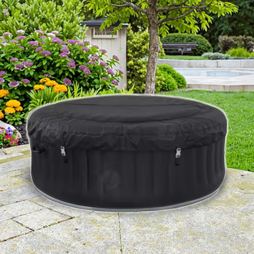 Commercial Home Therapy Spa Tub Portable Air Tight Bubble Hot Tub Inflatable Large Spa Tub With Heater for Deep Rest
