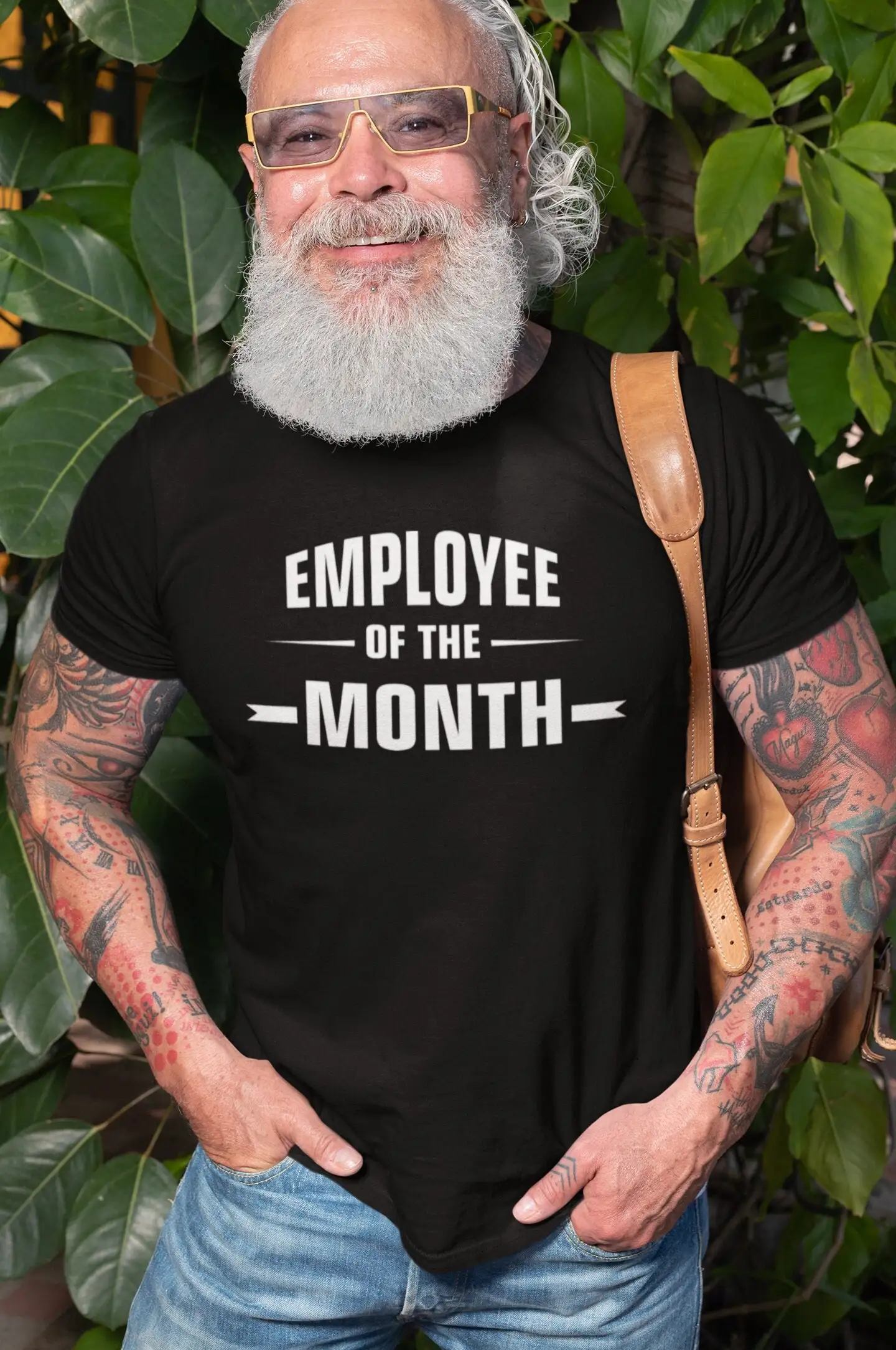 Employee Of The Month T Shirt For Best From Employer Office Coworker Working Work