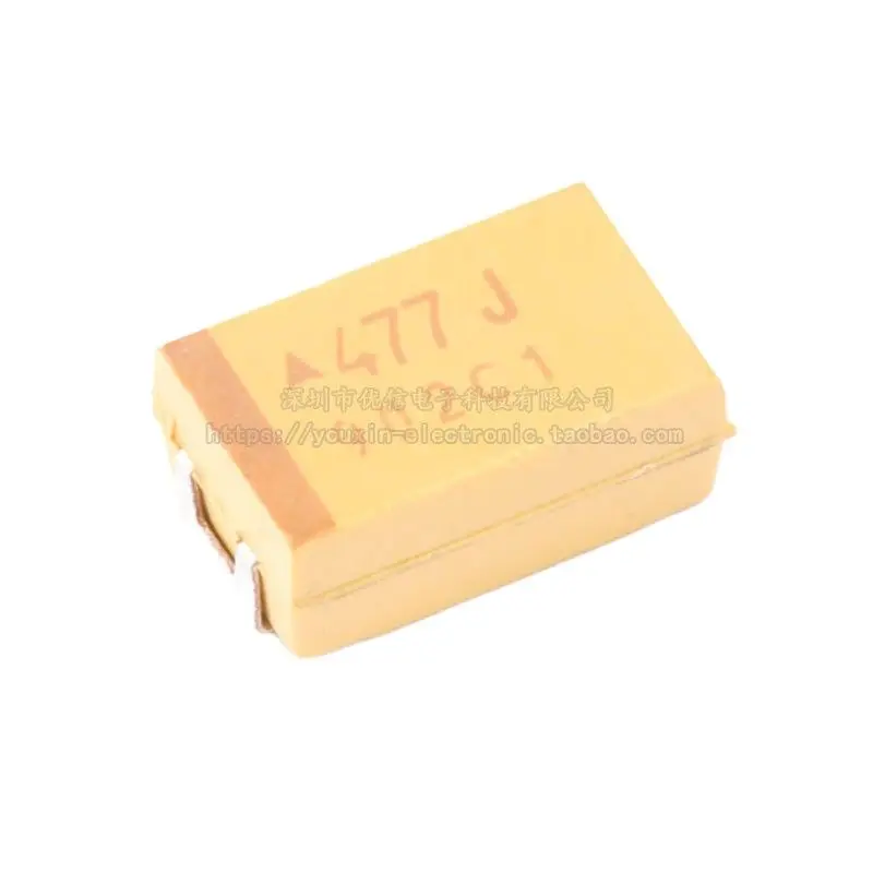 10PCS/original genuine patch tantalum capacitor 7343D 6.3V 470UF ± 10% TAJD477K006RNJ