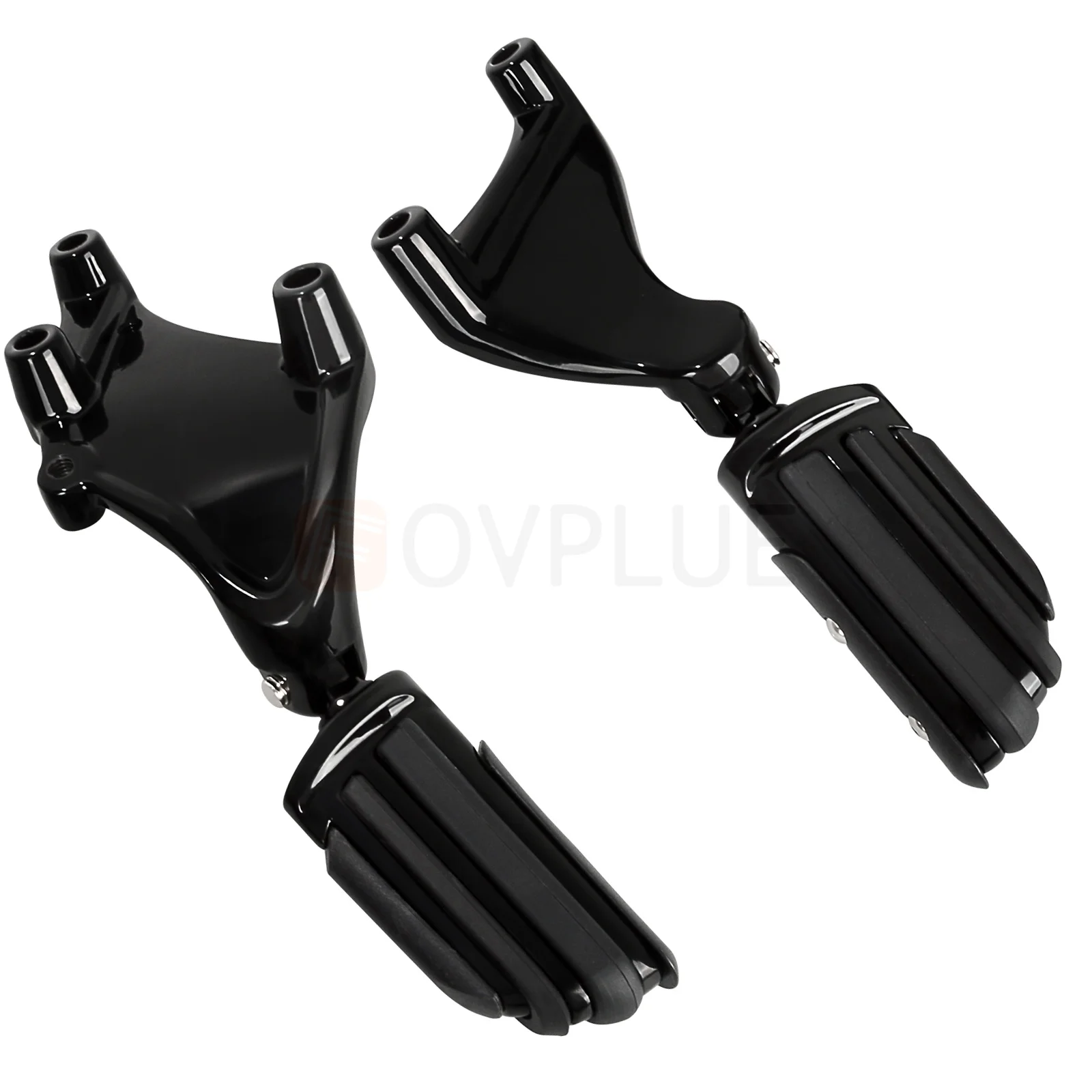 Rear Passenger Footrests Pedal w/Mount Kit For Harley Davidson Sportster Forty-Eight 48 Seventy-Two 72 883 1200 2014-2022 Black