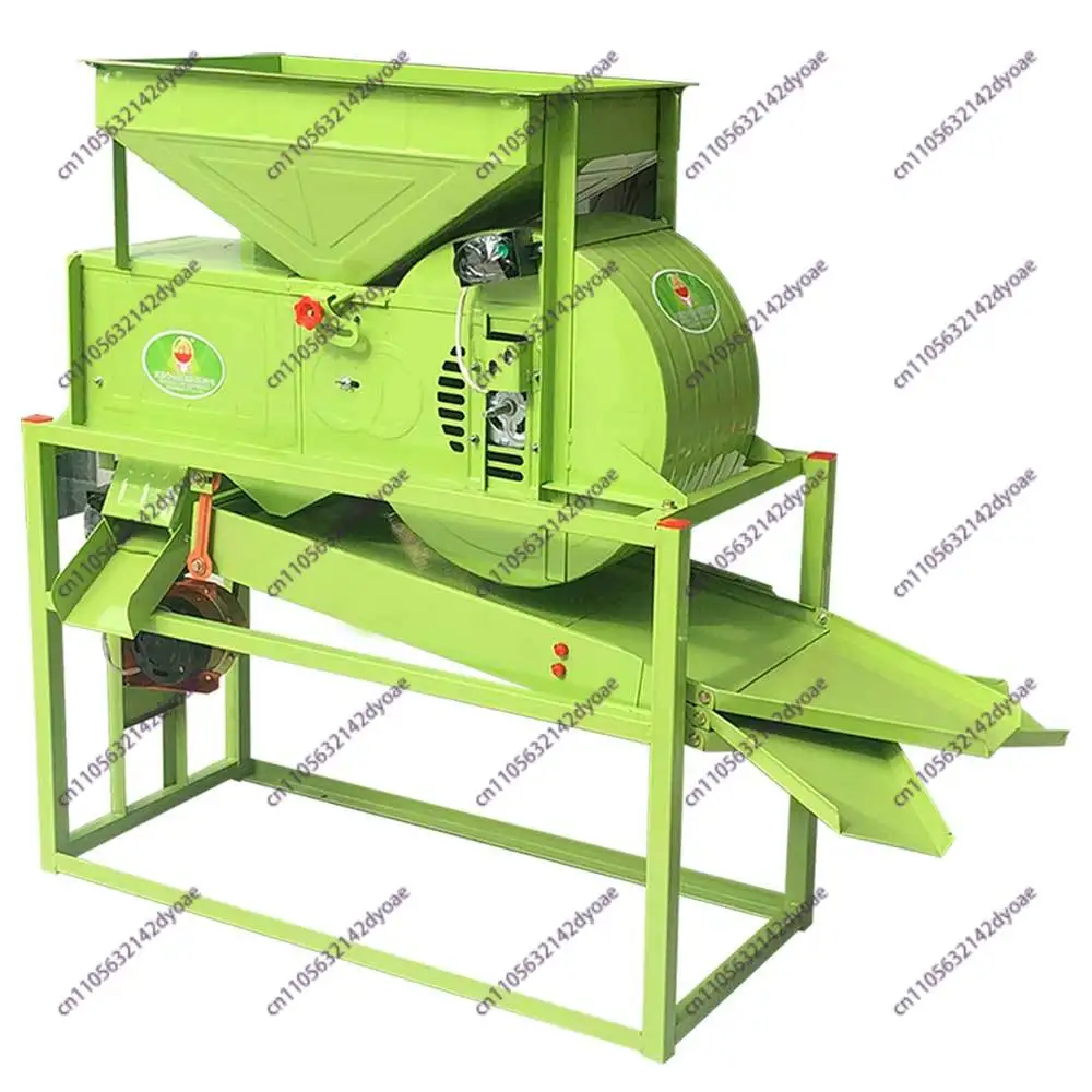 Electric Air Separator Multifunctional Grain Screening Machine Blown Leather Screen Impurity Straw Leaves Grain Screening 220V