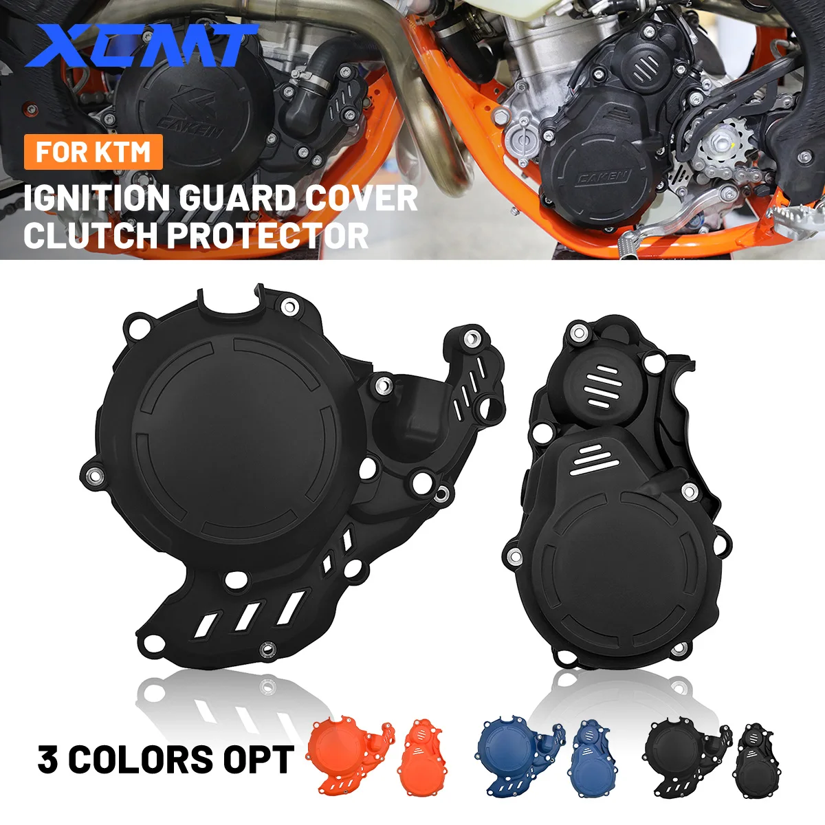 Osłona zapłonu osłona sprzęgła dla KTM EXCF 250 350 XCFW Husqvarna FE 250 350 FE350S2017-2021 2022 2023 motocykl