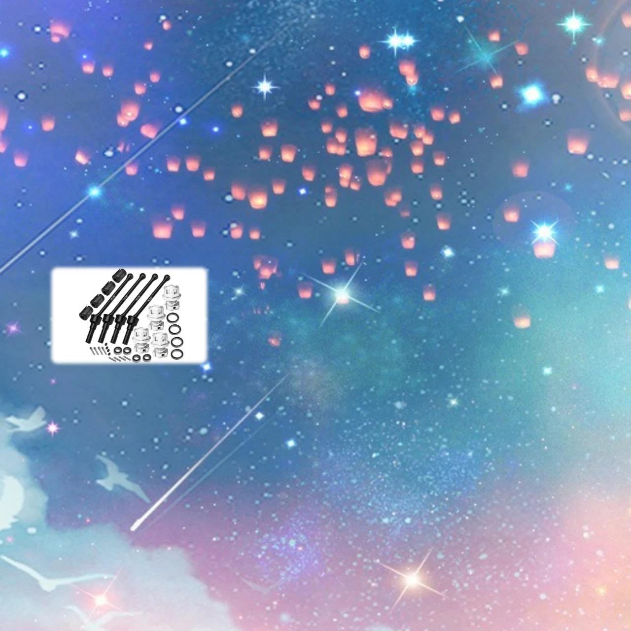 

GPM Steel Front And Rear CVD Shaft (88mm) Set #8950X TRAXXAS 1/10 Maxx 1.0, 1/8 Maxx Slash