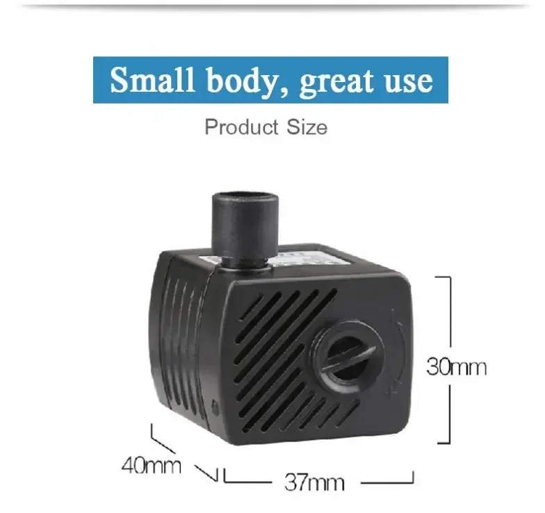 SUNSUN Aquarium Fish Tank SUNSUN HJ-111 2 Inch Mini Submersible Pumps Small Water Pump