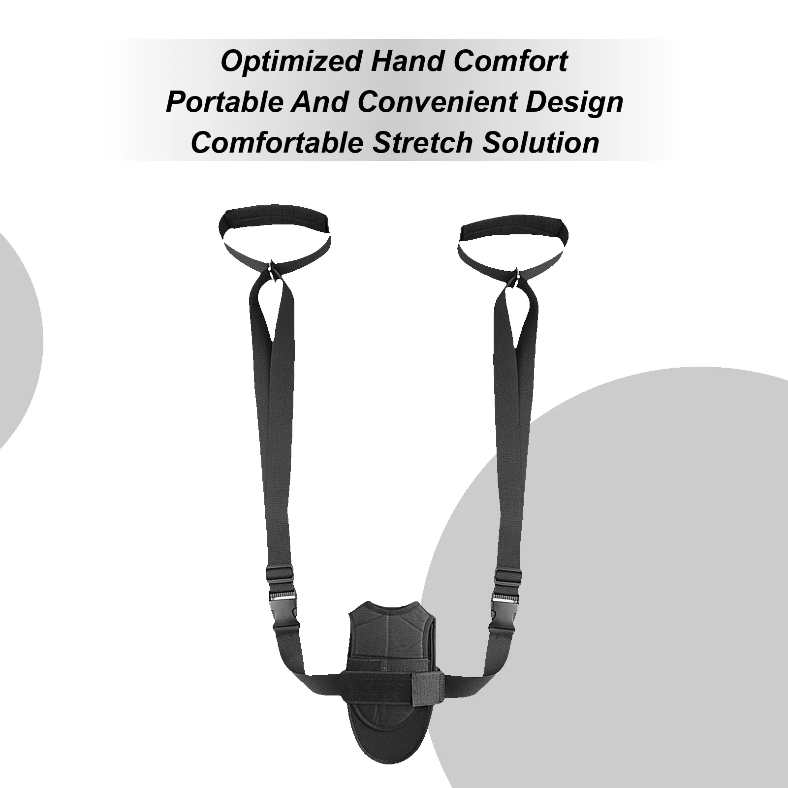 

Leg Stretch Strap Strap Stretching Equipment Professional Padded Adjustable Bands For Yoga Heel Spurs Recovery Home Gym Men