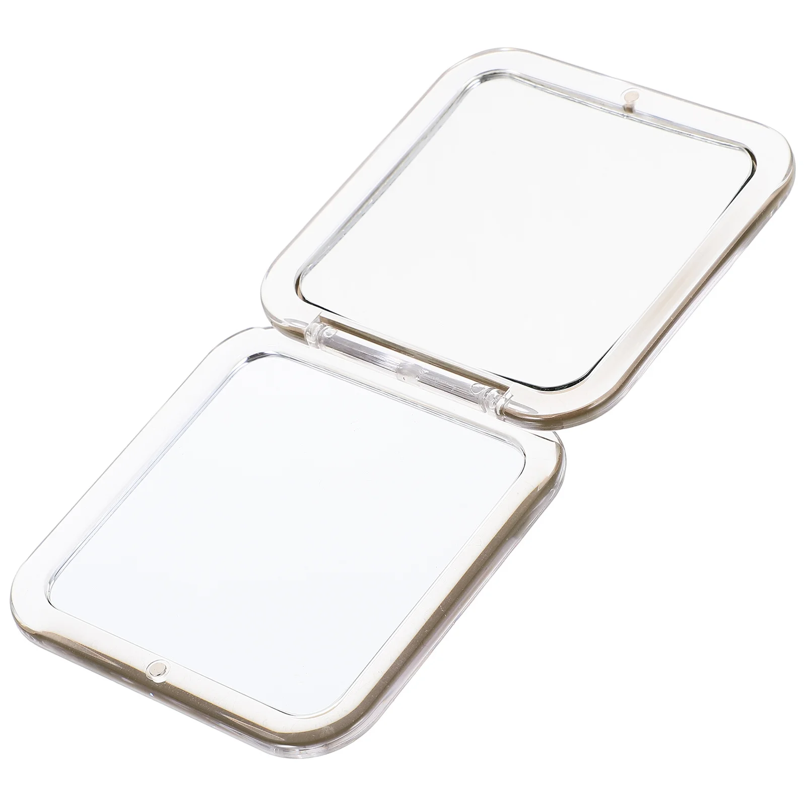 

Compact Flip Makeup Mirror 10x Magnification Portable Pocket Mini Mirror for Purse Travel Outdoor Use Makeup Compact
