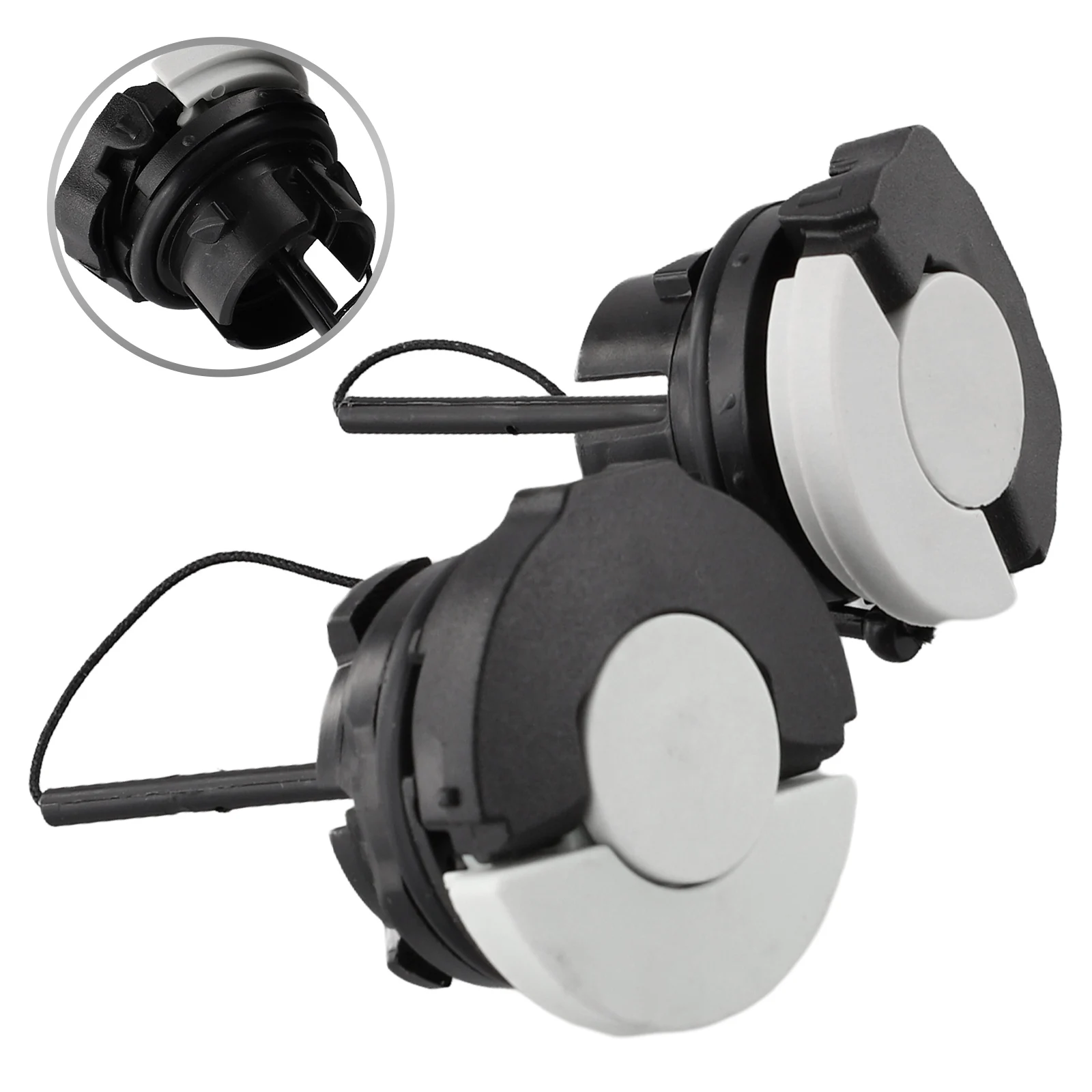Fuel Filler Cap and Oil Tank Cap for 200 210 230 250 260 For Chainsaws 2 Piece Set for Reliable Fluid Containment