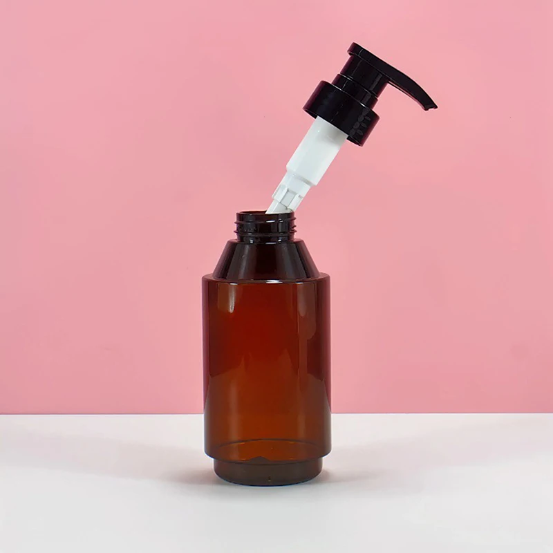 300/500 مللي تووني مضخة فارغة إعادة الملء الحمام شامبو استحمام هلام زجاجات موزع طبق المطبخ البلاستيك السائل الحاويات #6