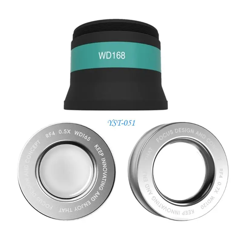 

E15A Interchangeable Barlow Magnification Lens 0.48/0.5/0.7 For Scientific Observation