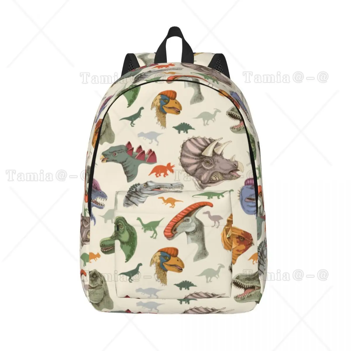 

Vintage Ancient Dinosaurs Backpack for Boy Girl Kids Student School Bookbag Dinos Species Daypack Preschool Kindergarten Bag