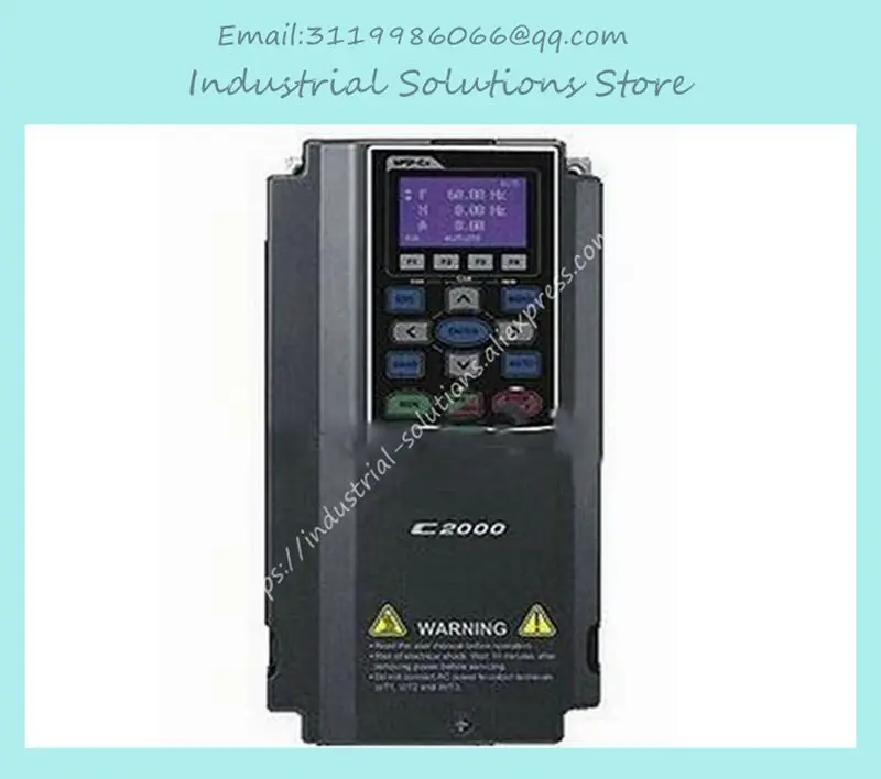 

Input AC 3PH 380V Output AC 3PH Inverter C2000 Series VFD015C43A 0~480V 4A 0~600Hz 1.5KW 2HP New Original