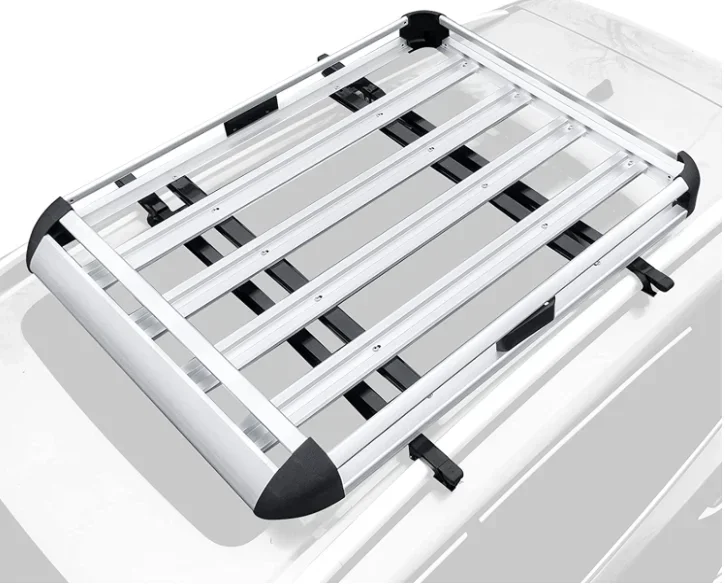 4x4 Aluminum Roof Rack Car Universal Luggage Basket Aluminum Roof Rack for Car Roof Mounting