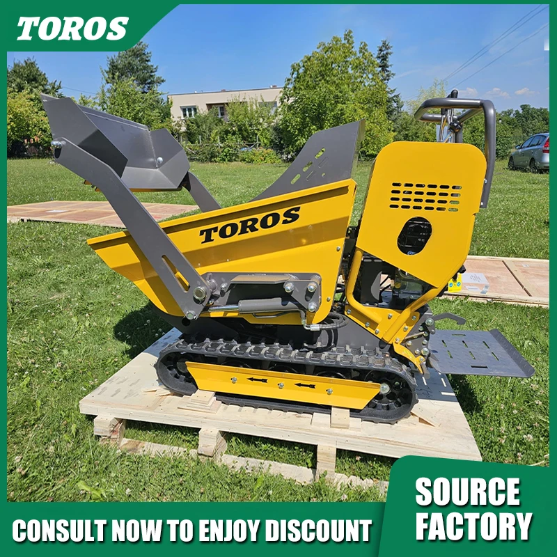 

Hot Cheap Small Mini Dumper 500kg Portable Dumper Mini Transporter Construction Hydraulic 1Ton Dumper Customized Products