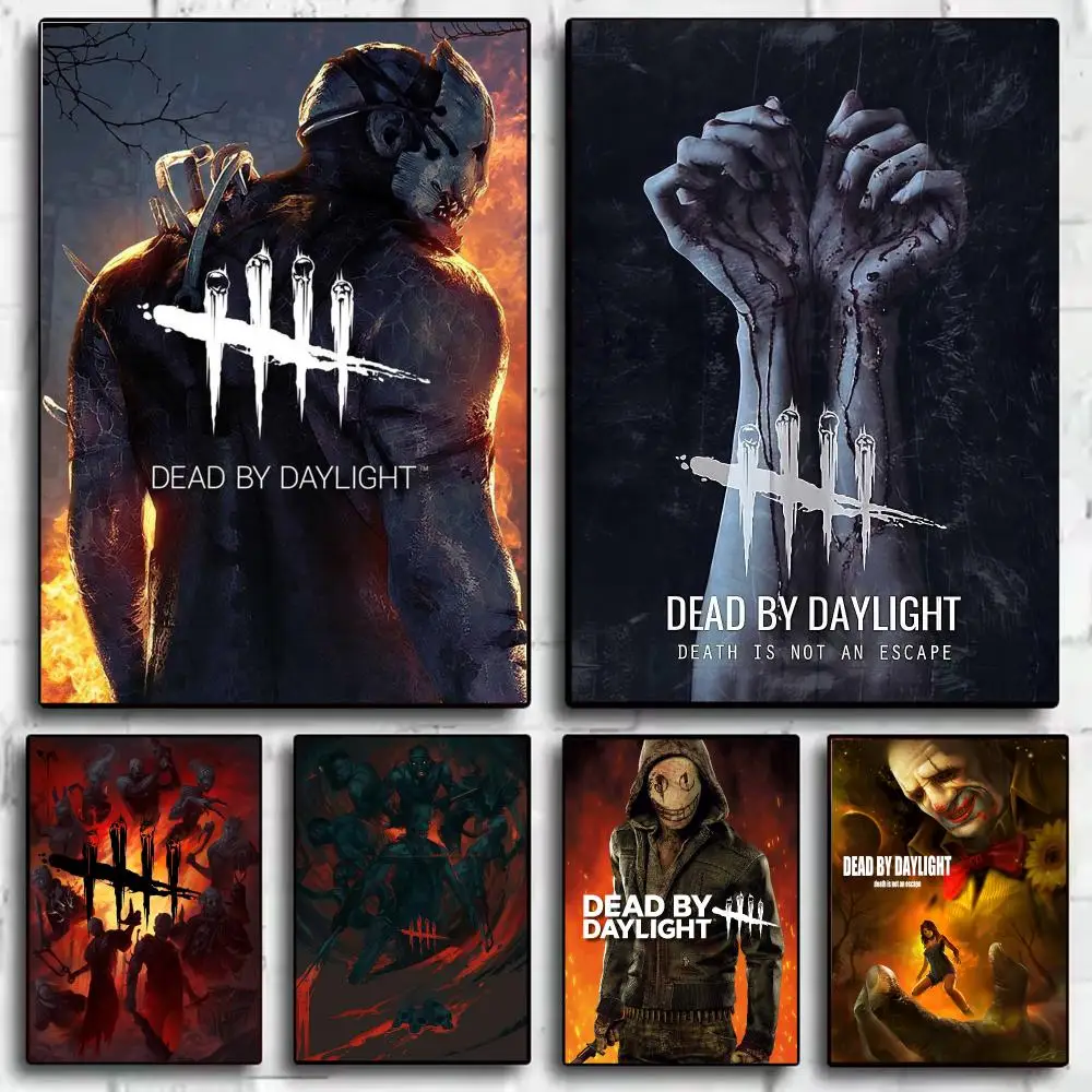 Game D-Dead by Daylight Poster Wall Art Print Poster for Bedroom Living Room Home Decor Gift Artwork
