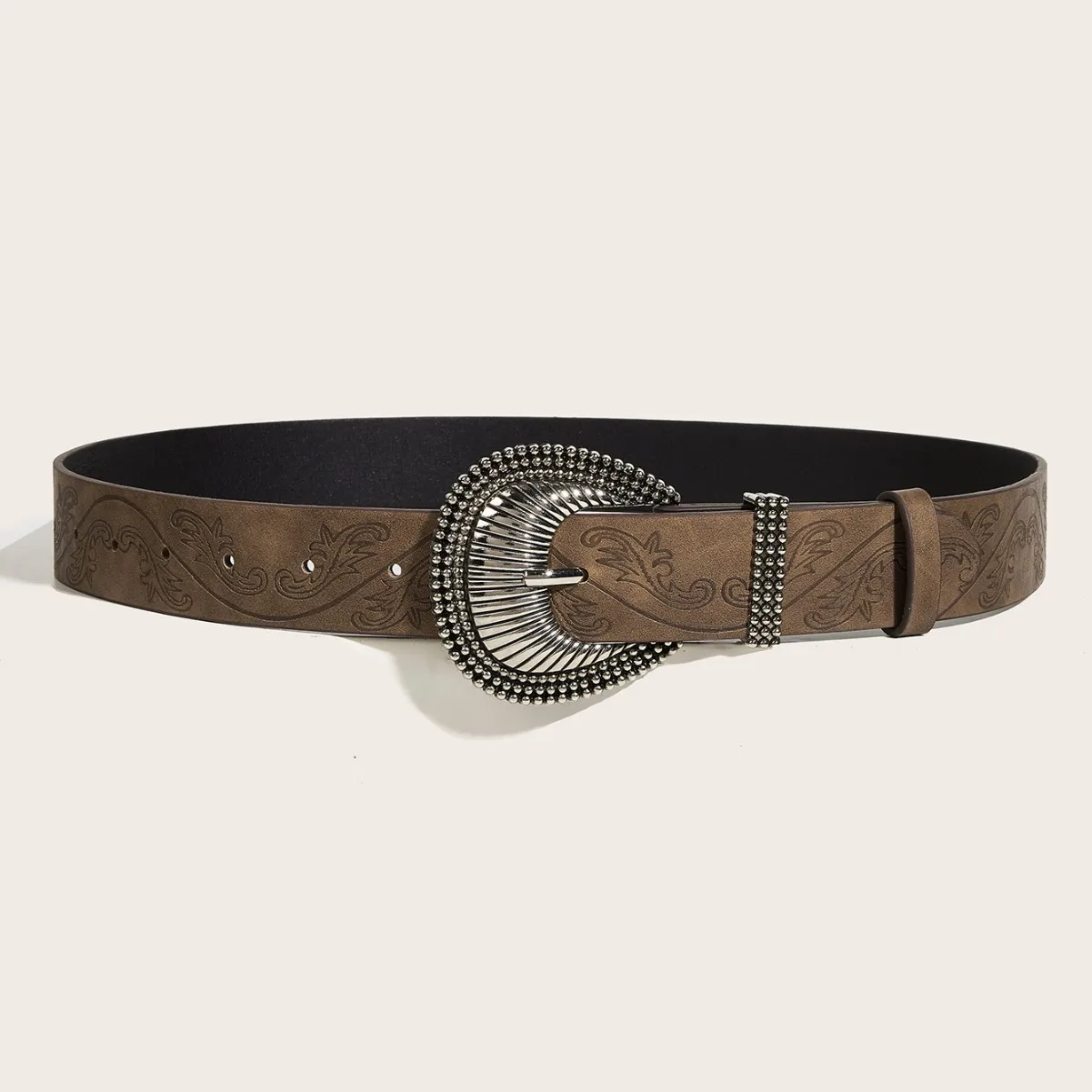 المرأة خمر مشبك بولي Leather الجلود مشد الإناث Cummerbund معطف حزام فستان Decration حزام عريض J1363