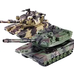 1:32 carro armato militare RC pesante grande auto giocattolo telecomandata con proiettili di tiro modello di veicoli pressofusi in metallo collezione hobby