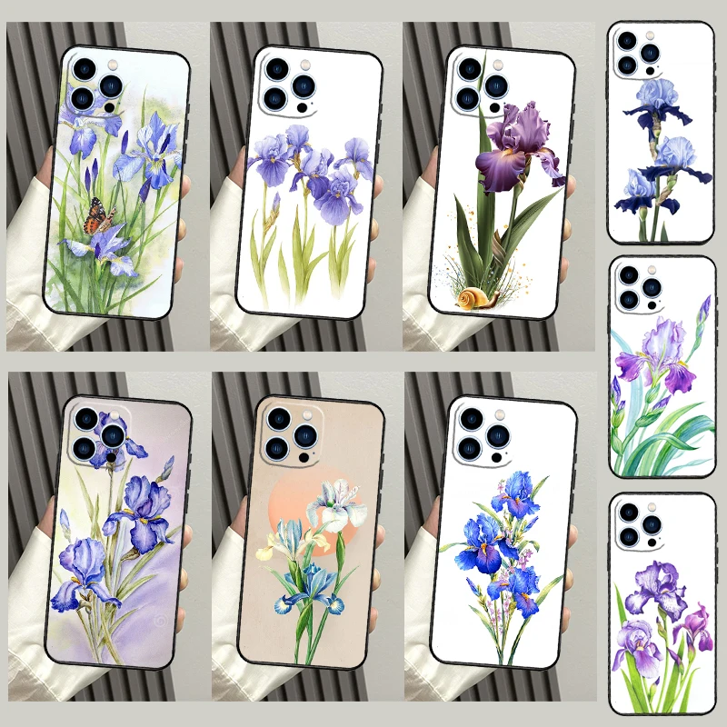 حافظة زهور القزحية الزرقاء لهاتف OnePlus Nord CE 5 3 4 Lite N20 N30 OnePlus 13R 12R 13T 10T 10 Pro 11 12 13 15 #1