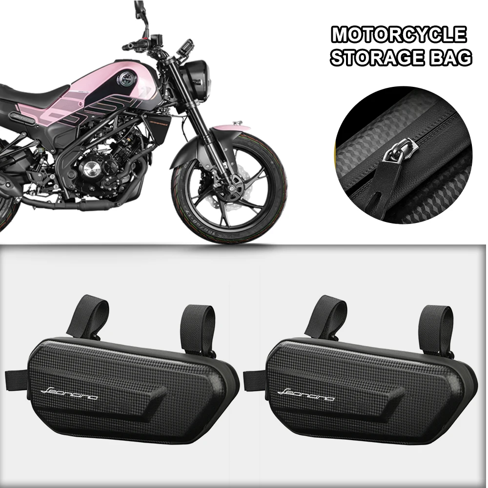 360° Waterproof Protection Hard Shell 3L Motorcycle Gear Bag For BENELLI TRK TNT BN BJ Leoncino TNT125 TNT300 BN302 BJ500