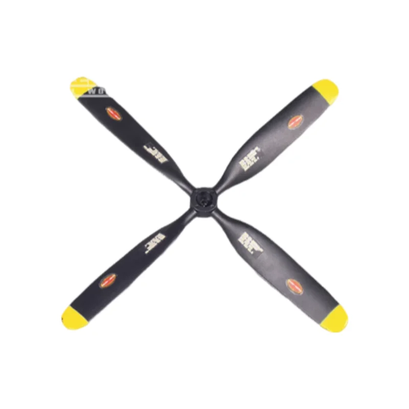 

FMS 800mm Mini P51 P47 F4U A1 V2 Propeller 7.5x4 4 Blade FMSPROP039 RC Airplane Aircraft Model Plane Spare Parts Accessories