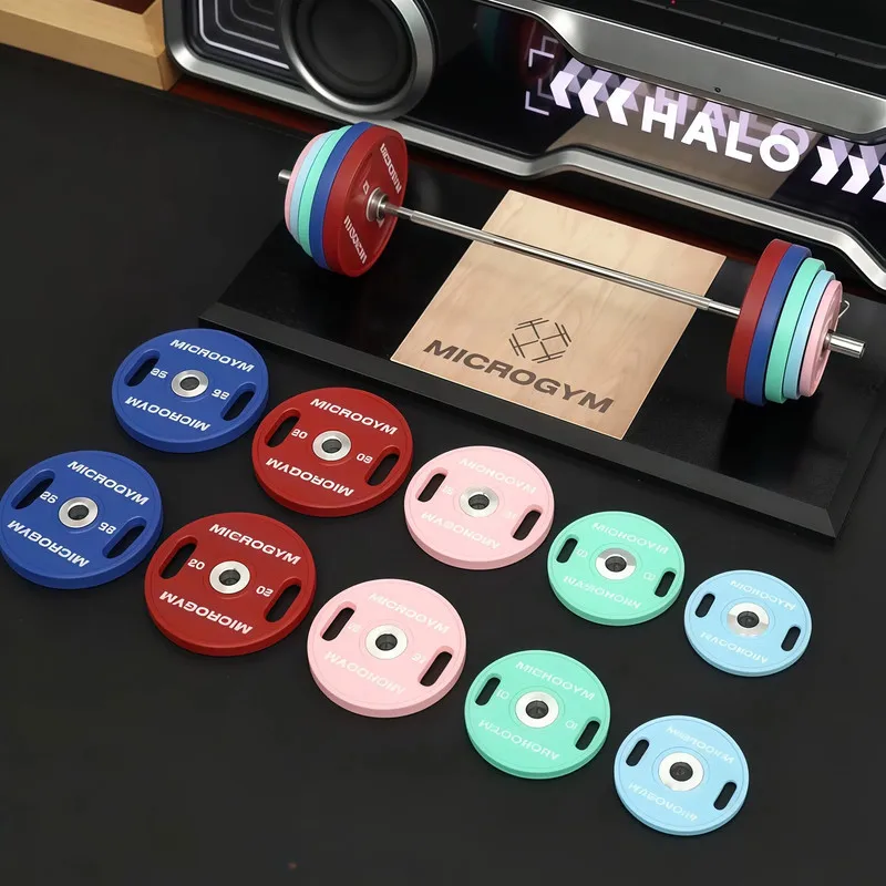 Microgym Mini Barbell Desktop Decor Multicolor Micro Fitness Model Home Gym Decoration Gym Opening Gift For Adult Men Women