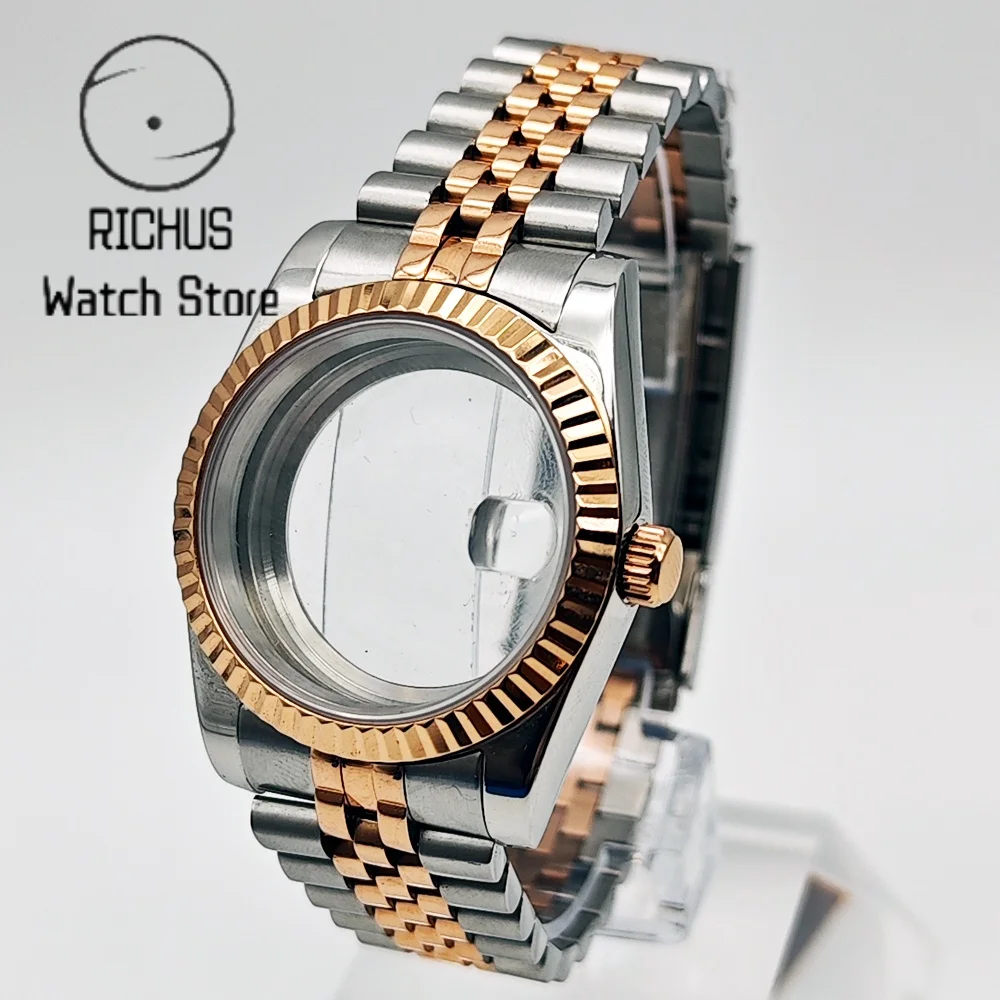 richus-36mm-39mm-case-sapphire-glass-silver-rose-gold-watch-case-fit-nh35-eta2824-pt5000-miyota8215-movement-watch-accessories