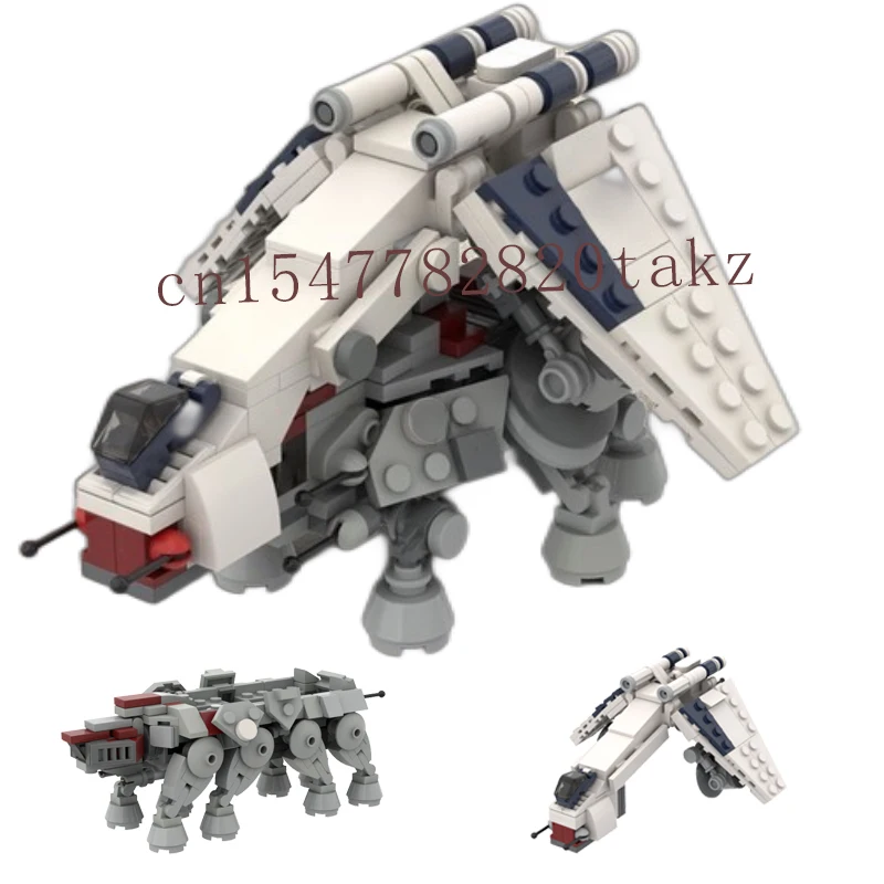 NEW 342PCS Republic LAAT/c Carrier and AT-TE model buiding kit block self-locking bricks toy birthday christmas gift