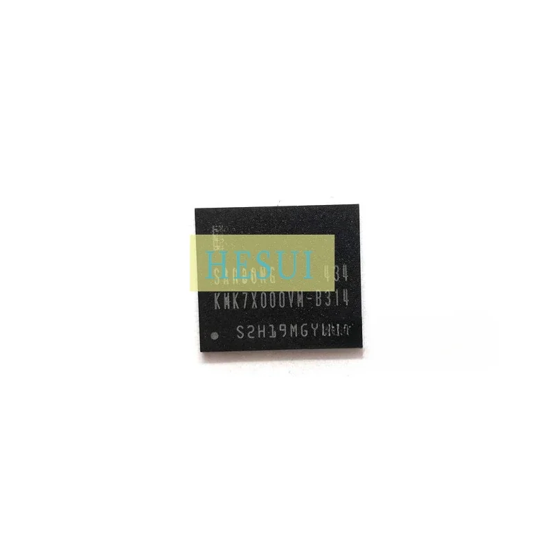 Used&Not NEW&Send after Measure KMK7X000VM-B314 KMKUS000VM-B410 emcp 8 + 1 162 ball 8G chip
